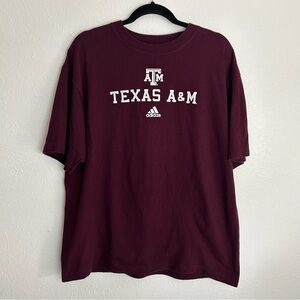 Adidas Texas A&M University T-Shirt Game Spirit Football
